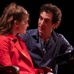 Still photo from Sexual Misconduct of the Middle Classes theatre production